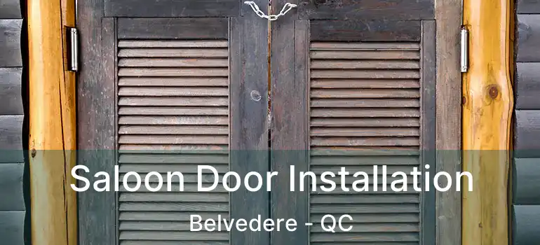  Saloon Door Installation Belvedere - QC