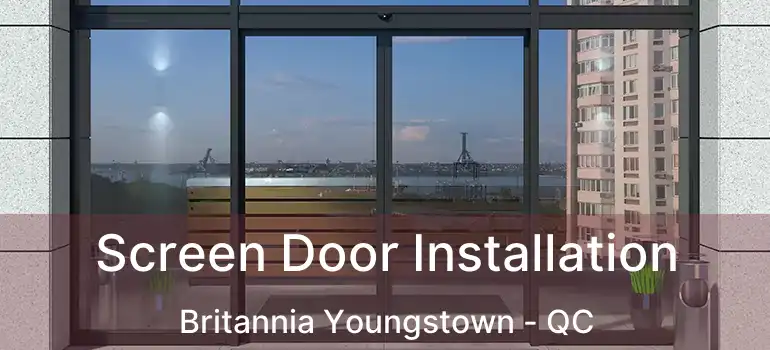  Screen Door Installation Britannia Youngstown - QC