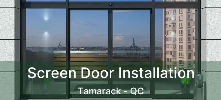  Screen Door Installation Tamarack - QC