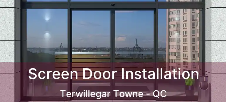  Screen Door Installation Terwillegar Towne - QC