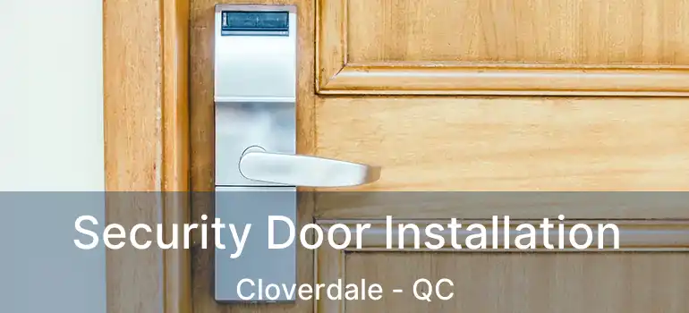  Security Door Installation Cloverdale - QC