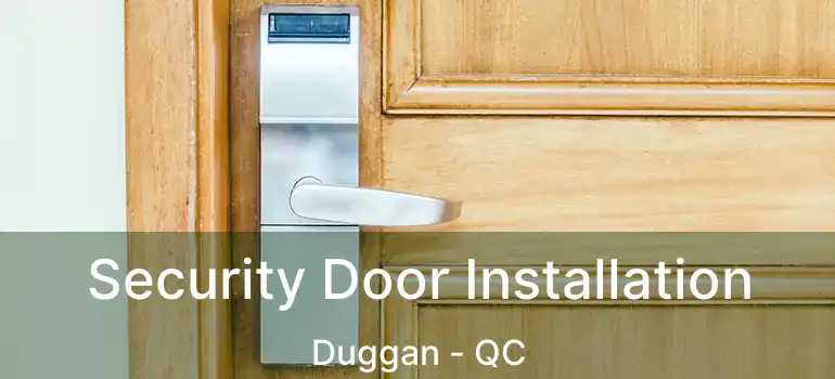  Security Door Installation Duggan - QC