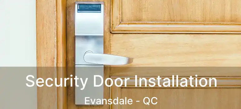  Security Door Installation Evansdale - QC
