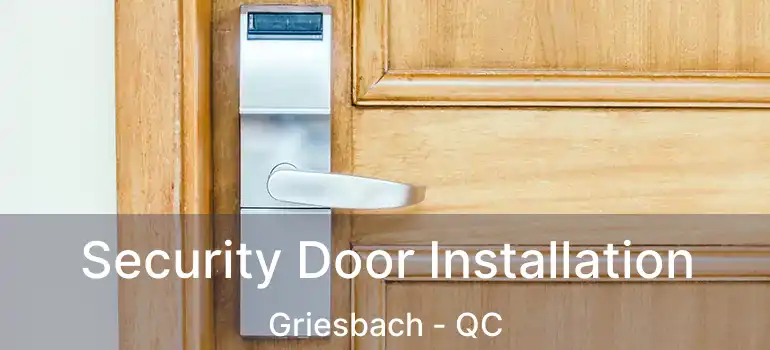  Security Door Installation Griesbach - QC