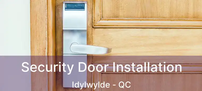  Security Door Installation Idylwylde - QC