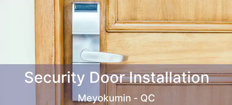  Security Door Installation Meyokumin - QC