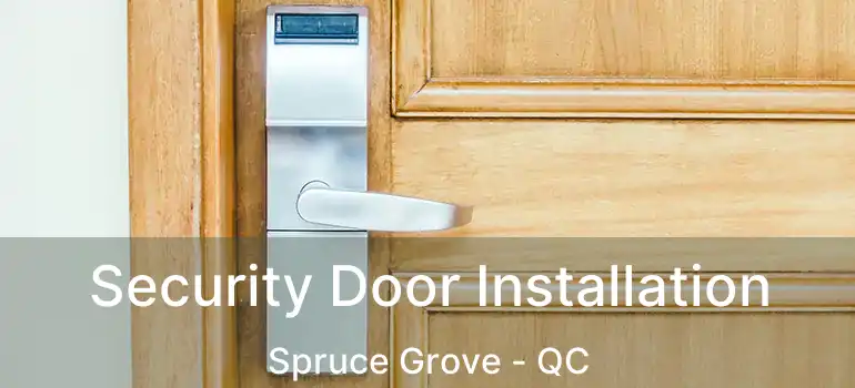  Security Door Installation Spruce Grove - QC