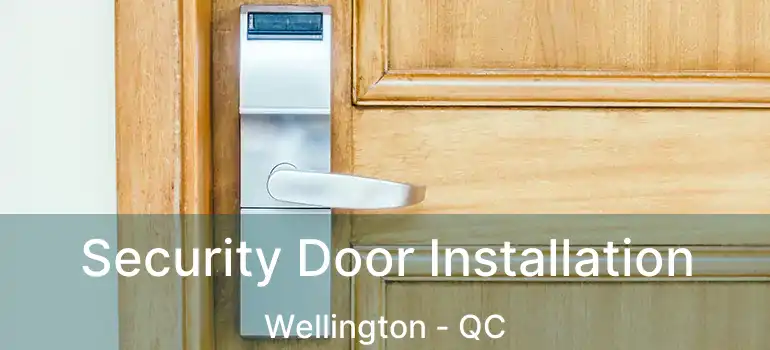  Security Door Installation Wellington - QC