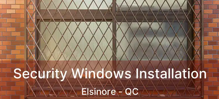  Security Windows Installation Elsinore - QC