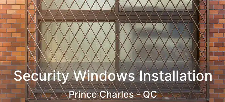  Security Windows Installation Prince Charles - QC
