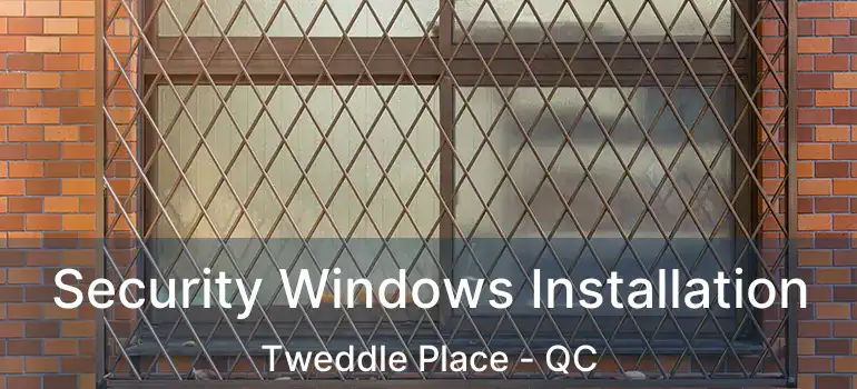  Security Windows Installation Tweddle Place - QC