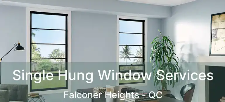  Single Hung Window Services Falconer Heights - QC