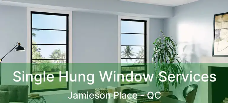 Single Hung Window Services Jamieson Place - QC