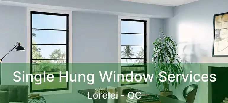  Single Hung Window Services Lorelei - QC