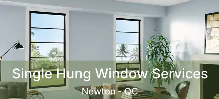  Single Hung Window Services Newton - QC