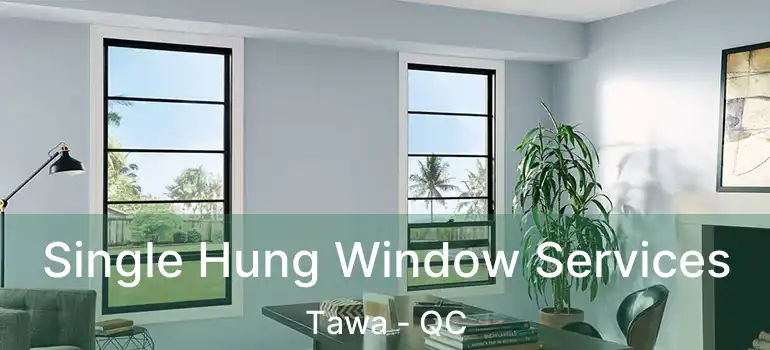  Single Hung Window Services Tawa - QC