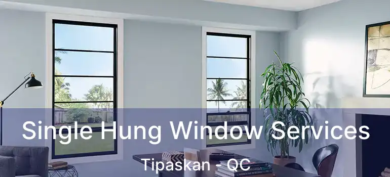 Single Hung Window Services Tipaskan - QC