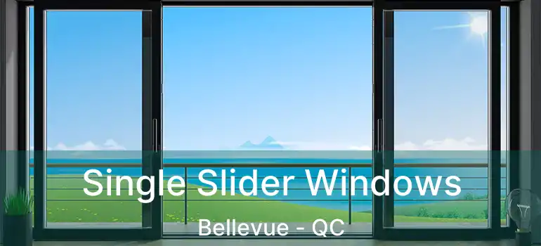  Single Slider Windows Bellevue - QC