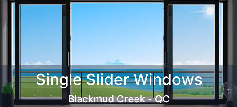  Single Slider Windows Blackmud Creek - QC