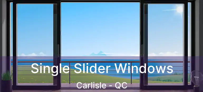  Single Slider Windows Carlisle - QC
