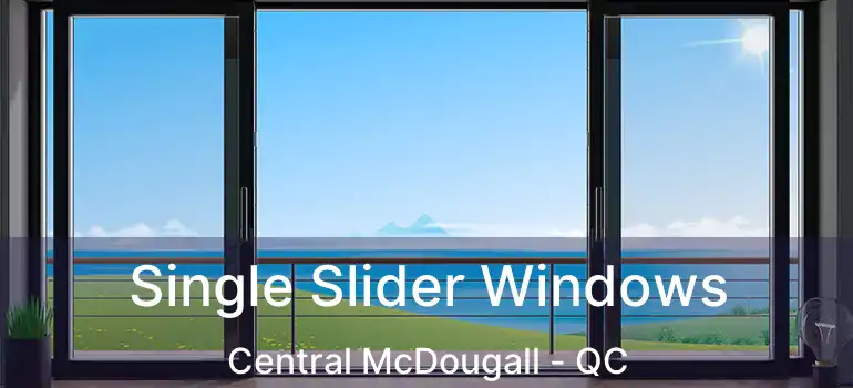 Single Slider Windows Central McDougall - QC