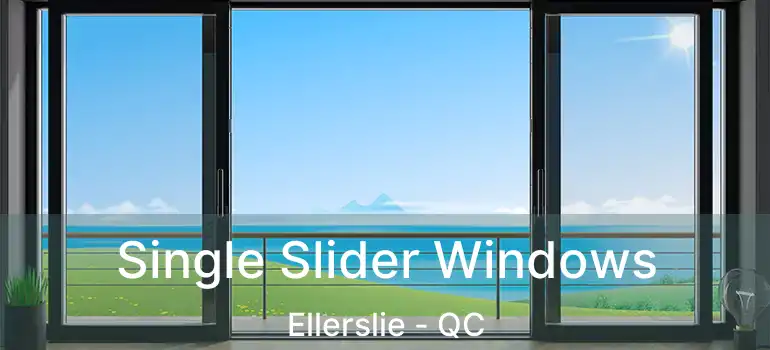 Single Slider Windows Ellerslie - QC