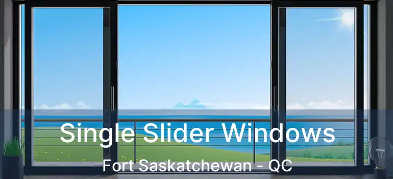  Single Slider Windows Fort Saskatchewan - QC
