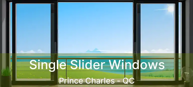  Single Slider Windows Prince Charles - QC