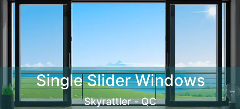  Single Slider Windows Skyrattler - QC