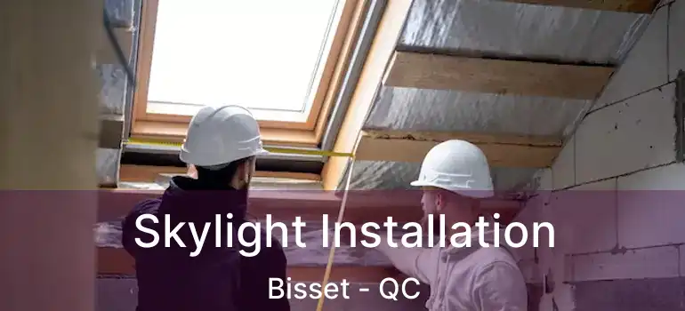  Skylight Installation Bisset - QC