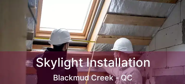  Skylight Installation Blackmud Creek - QC