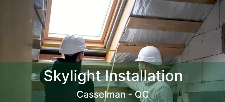  Skylight Installation Casselman - QC