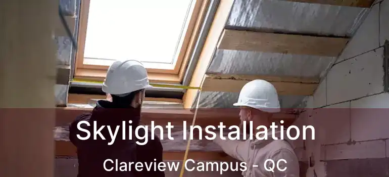  Skylight Installation Clareview Campus - QC