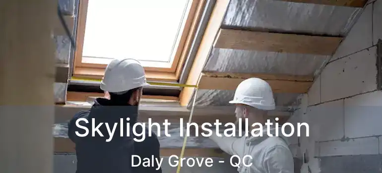  Skylight Installation Daly Grove - QC
