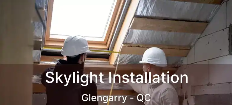  Skylight Installation Glengarry - QC