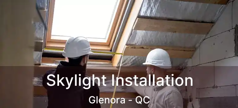  Skylight Installation Glenora - QC