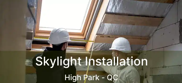  Skylight Installation High Park - QC
