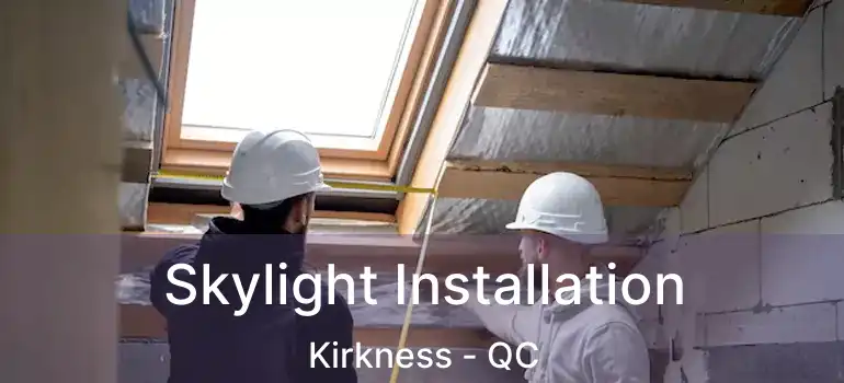  Skylight Installation Kirkness - QC