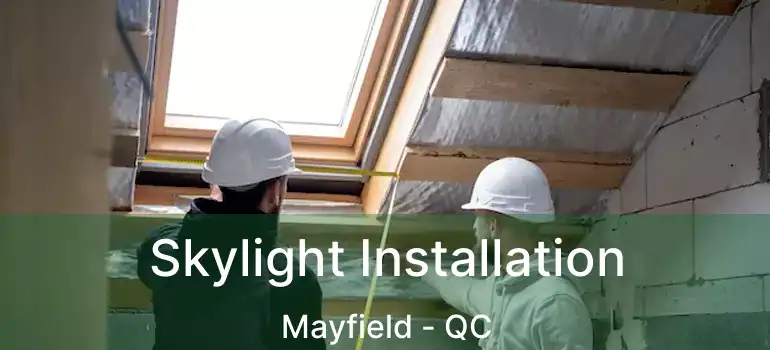  Skylight Installation Mayfield - QC
