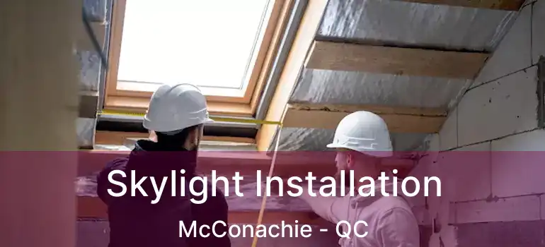  Skylight Installation McConachie - QC