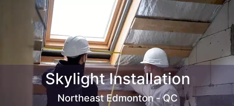  Skylight Installation Northeast Edmonton - QC