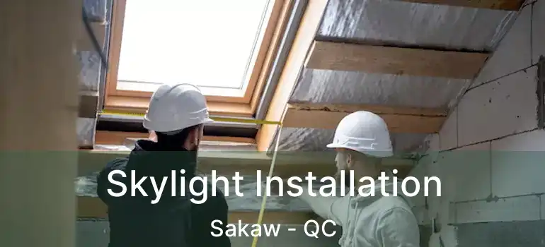  Skylight Installation Sakaw - QC