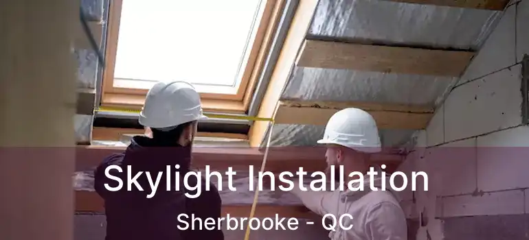  Skylight Installation Sherbrooke - QC
