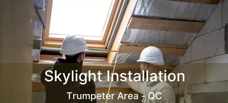  Skylight Installation Trumpeter Area - QC