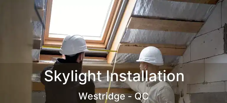  Skylight Installation Westridge - QC