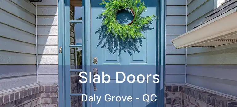  Slab Doors Daly Grove - QC