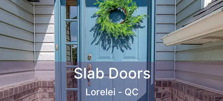  Slab Doors Lorelei - QC