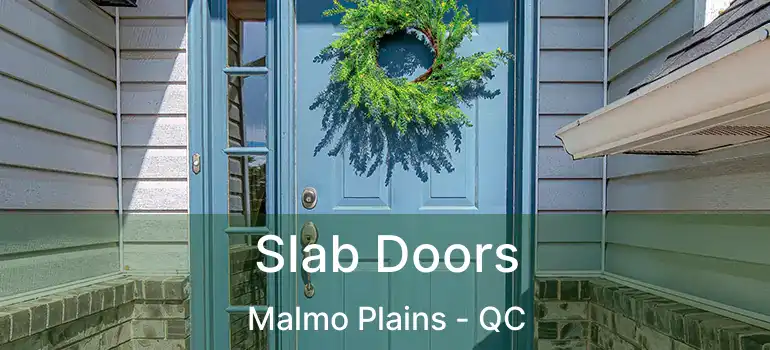  Slab Doors Malmo Plains - QC