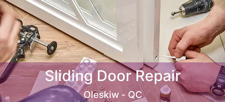  Sliding Door Repair Oleskiw - QC