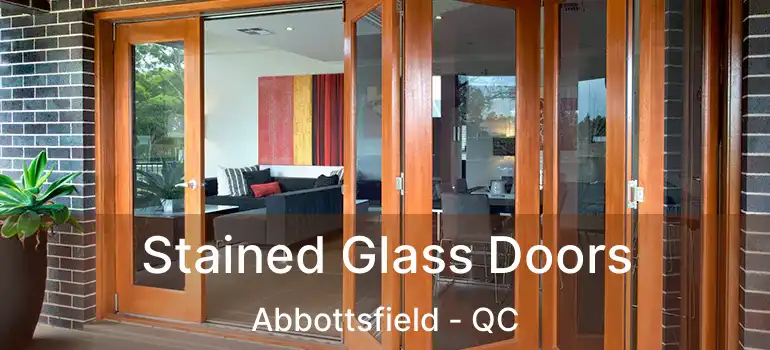  Stained Glass Doors Abbottsfield - QC